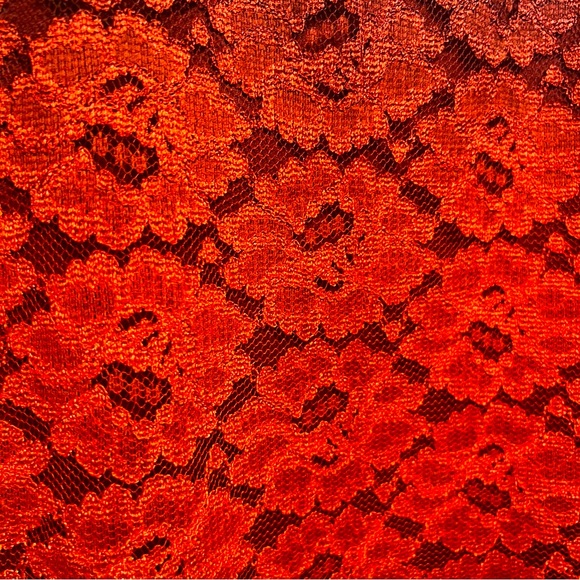 SizeM Venus 2coloured Skirt Elastic Waist Lining Skirt Pencil Style Red/Majenta - Picture 2 of 7